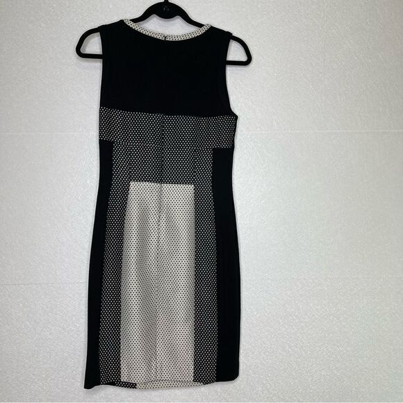 Anthropologie Yoana Baraschi Color Block Polka Dot Dress 2 - Picture 4 of 5